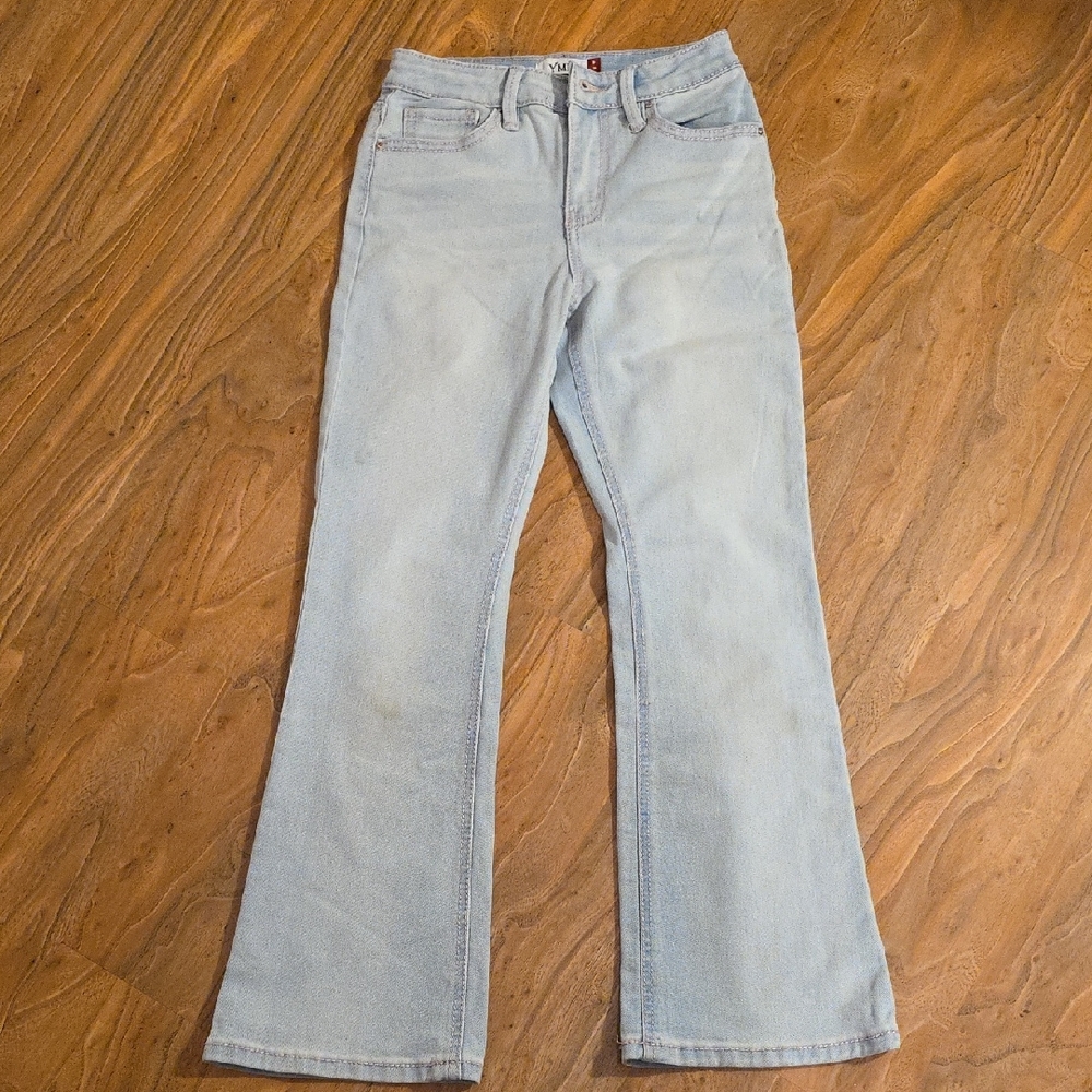 YMI Light Blue Kids Flare Jeans